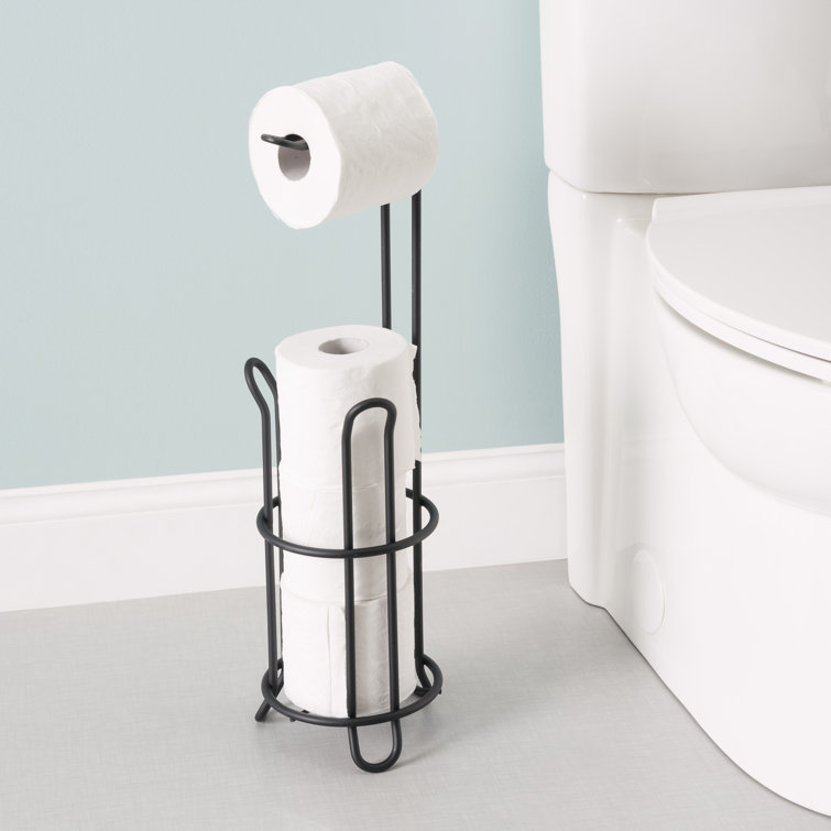 Rebrilliant Wiechmann Free Standing Toilet Paper Holder & Reviews Wayfair